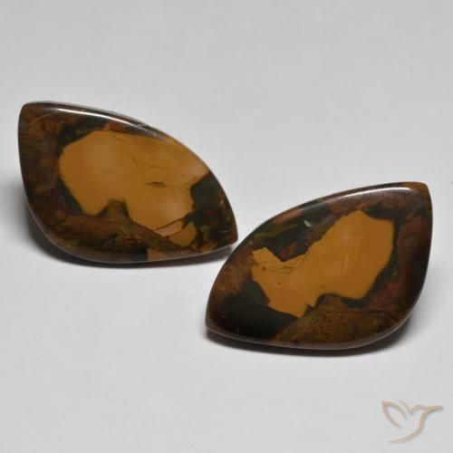 23.09ctw Natural Multicolor Jaspe, Elegante, Opaco