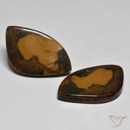 Gemas de Jaspe Multicolor natural de 23.09 ct, Elegante, Opaco