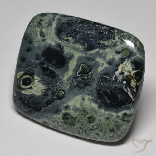 35.95ct Natural Multicolor Jaspe, Forma Cojín, Opaco
