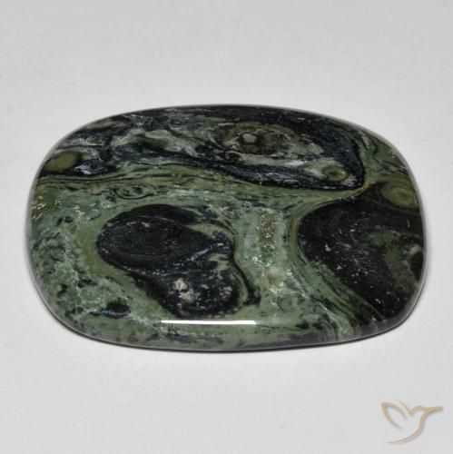 Jaspe Multicolor natural de 39.04 ct, Forma Cojín, Opaco