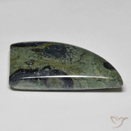 Jaspe Multicolor natural de 34.91 ct, Elegante, Opaco