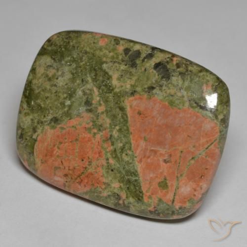 46.24ct Natural Multicolor Jaspe, Forma Cojín, Opaco