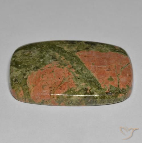 Jaspe Multicolor natural de 46.24 ct, Forma Cojín, Opaco