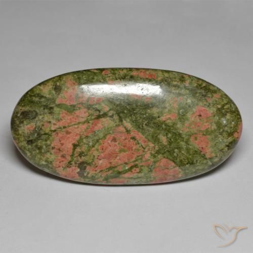 Jaspe Multicolor natural de 78.93 ct, Ovalada, Opaco