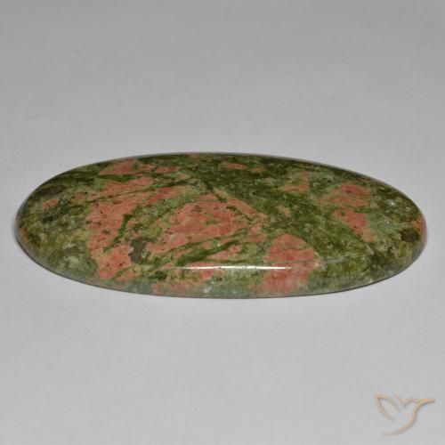 Jaspe Multicolor natural de 78.93 ct, Ovalada, Opaco