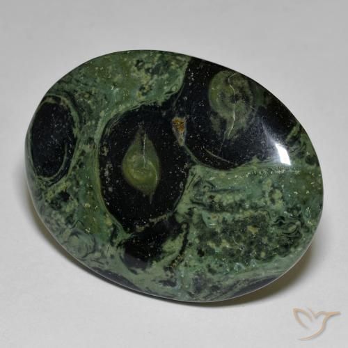 41.84ct Natural Multicolor Jaspe, Ovalada, Opaco
