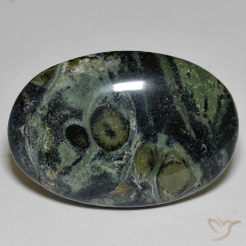 29.96ct Natural Multicolor Jaspe, Ovalada, Opaco