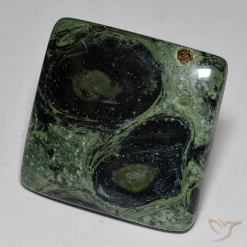 37.53ct Natural Multicolor Jaspe, Cuadrado, Opaco