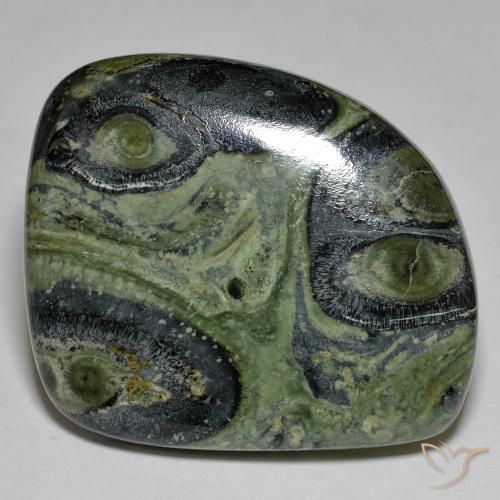 Jaspe Multicolor natural de 49.58 ct, Elegante, Opaco