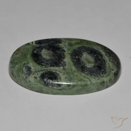 Jaspe Multicolor natural de 59.63 ct, Ovalada, Opaco