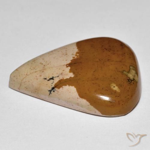 Jaspe Multicolor natural de 28.97 ct, En forma de pera, Opaco