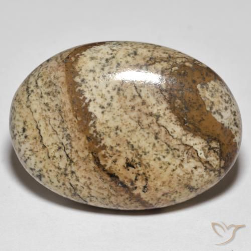 39.03ct Natural Multicolor Jaspe, Ovalada, Opaco