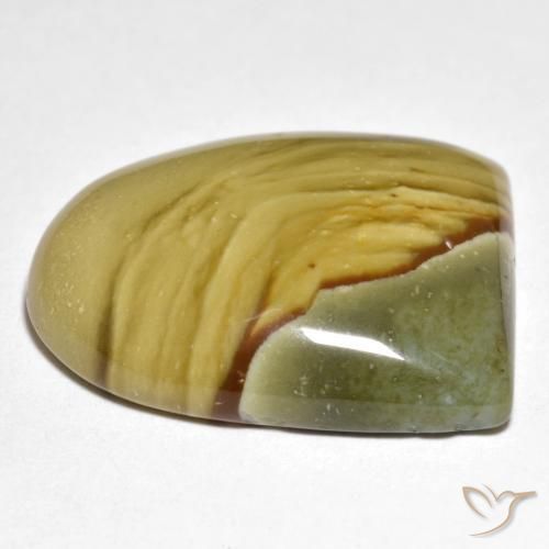 Jaspe Multicolor natural de 25.90 ct, Elegante, Opaco