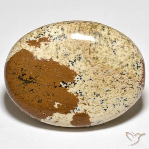 35.50ct Natural Multicolor Jaspe, Ovalada, Opaco