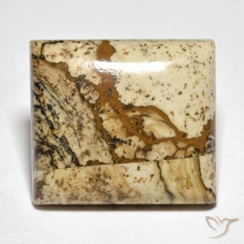 18.09ct Natural Multicolor Jaspe, Cuadrado, Opaco