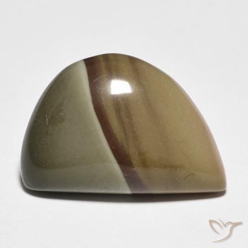 11.50ct Natural Multicolor Jaspe, Elegante, Opaco