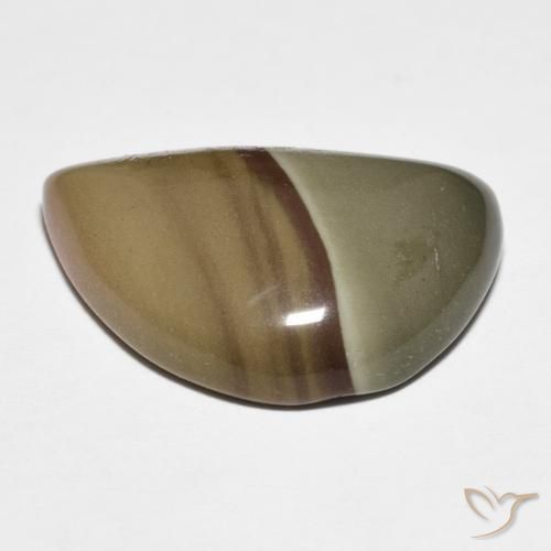 Jaspe Multicolor natural de 11.50 ct, Elegante, Opaco