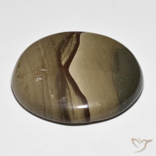Jaspe Multicolor natural de 88.57 ct, Redondo, Opaco