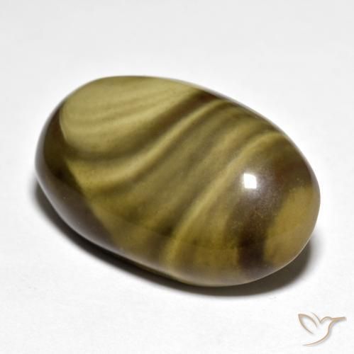 Jaspe Multicolor natural de 19.44 ct, Ovalada, Opaco