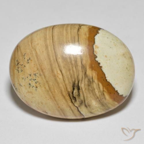 41.24ct Natural Multicolor Jaspe, Ovalada, Opaco