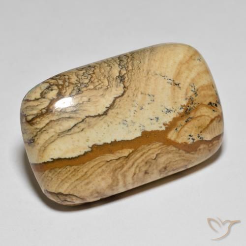Jaspe Multicolor natural de 62.57 ct, Forma Cojín, Opaco