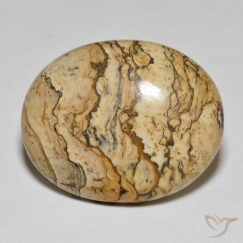 25.04ct Natural Multicolor Jaspe, Ovalada, Opaco