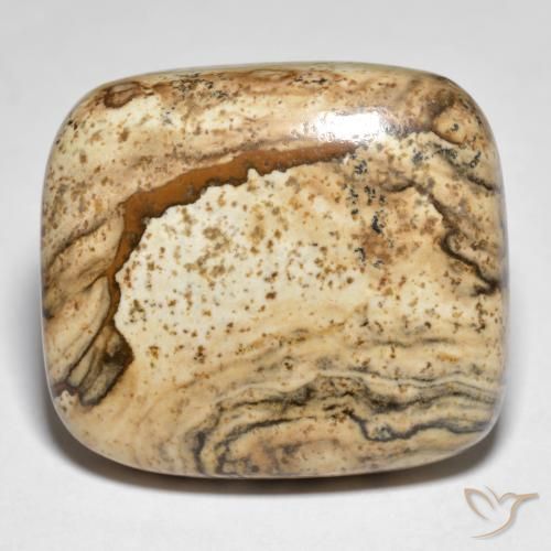 31.61ct Natural Multicolor Jaspe, Forma Cojín, Opaco