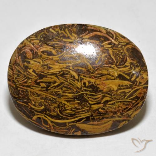 57.24ct Natural Multicolor Jaspe, Ovalada, Opaco