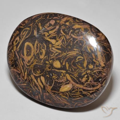 86.58ct Natural Multicolor Jaspe, Ovalada, Opaco