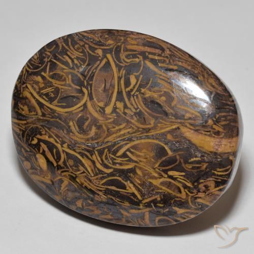 Jaspe Multicolor natural de 91.29 ct, Ovalada, Opaco