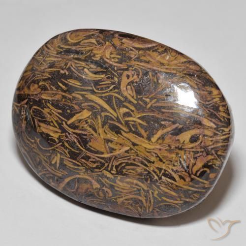 Jaspe Multicolor natural de 92.62 ct, Ovalada, Opaco