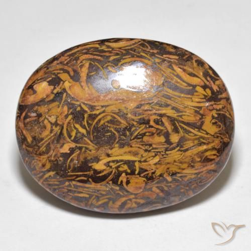 48.67ct Natural Multicolor Jaspe, Ovalada, Opaco