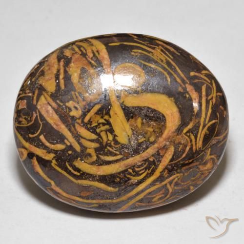 48.68ct Natural Multicolor Jaspe, Ovalada, Opaco