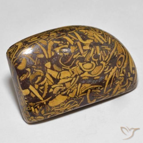 Jaspe Multicolor natural de 39.25 ct, Elegante, Opaco