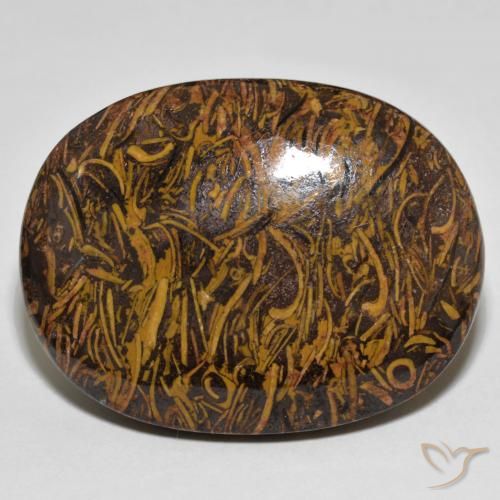 60.90ct Natural Multicolor Jaspe, Ovalada, Opaco
