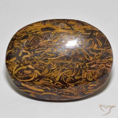 76.80ct Natural Multicolor Jaspe, Ovalada, Opaco