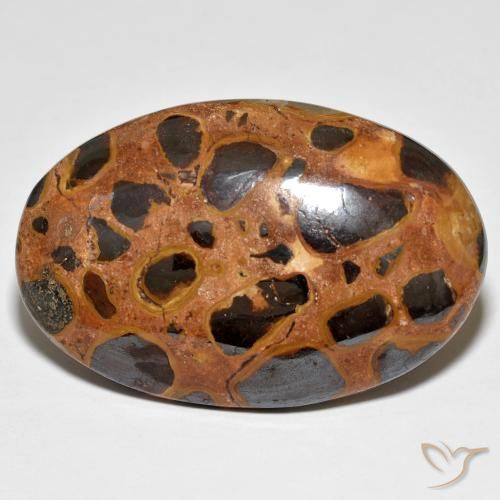 23.58ct Natural Multicolor Jaspe, Ovalada, Opaco