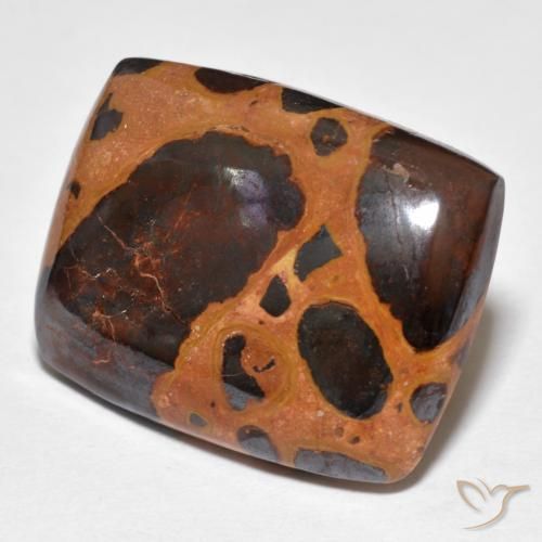 Jaspe Multicolor natural de 15.07 ct, Forma Cojín, Opaco