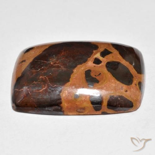 Jaspe Multicolor natural de 15.07 ct, Forma Cojín, Opaco