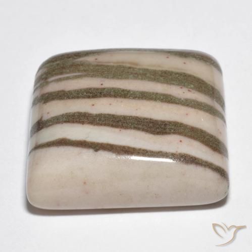 Jaspe Multicolor natural de 26.77 ct, Cuadrado, Opaco