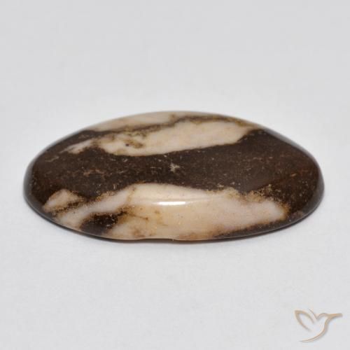 Jaspe Multicolor natural de 9.67 ct, Ovalada, Opaco