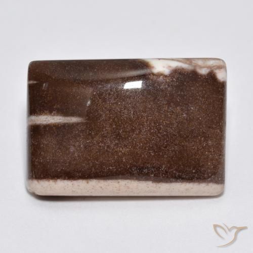 13.75ct Natural Multicolor Jaspe, Corte Baguette, Opaco