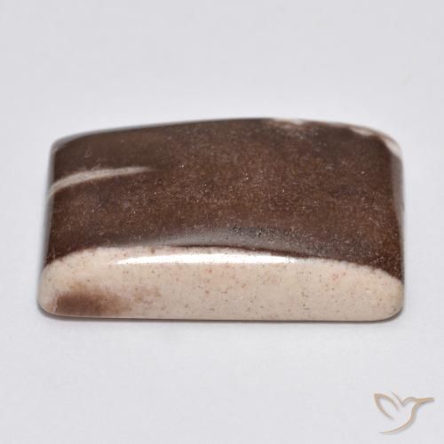 Jaspe Multicolor natural de 13.75 ct, Corte Baguette, Opaco