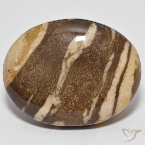 27.46ct Natural Multicolor Jaspe, Ovalada, Opaco