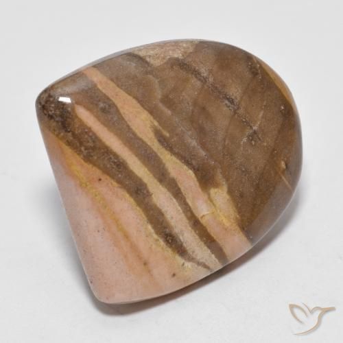 Jaspe Multicolor natural de 14.95 ct, Elegante, Opaco