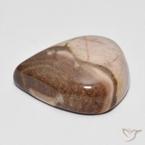 Jaspe Multicolor natural de 13.35 ct, En forma de pera, Opaco