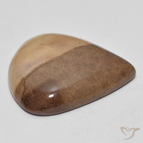 Jaspe Multicolor natural de 19.98 ct, En forma de pera, Opaco