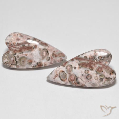 17.92ctw Natural Multicolor Jaspe, Corazón, Opaco