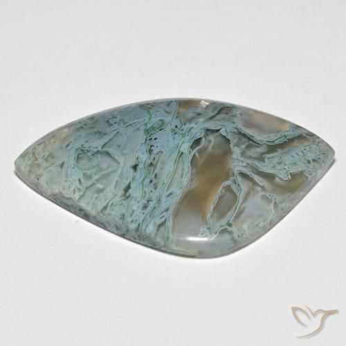 Jaspe Multicolor natural de 34.10 ct, Elegante, Translúcido