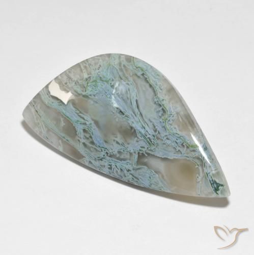 Jaspe Multicolor natural de 35.19 ct, Elegante, Translúcido